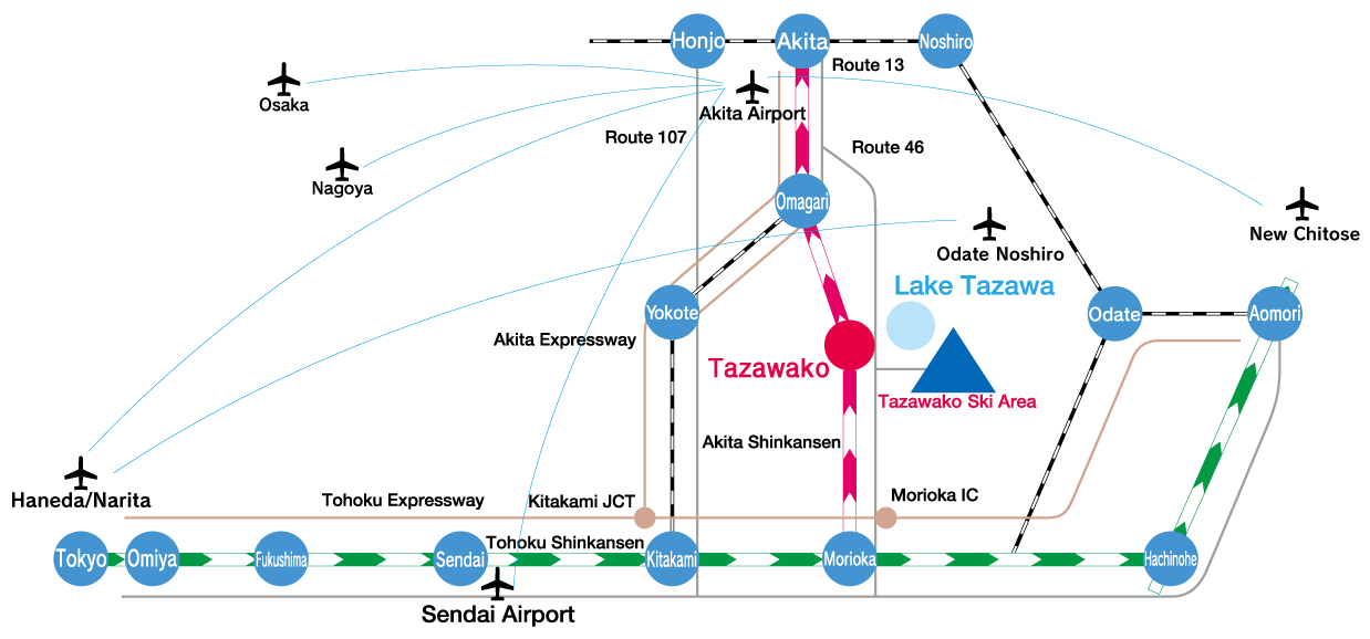 access map