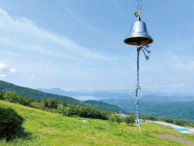 涼しくて静かな山の時間